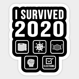 I Survived 2020 Sticker